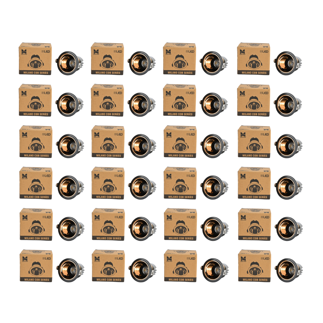 MIDLAND 18W MILANO LED COB SERIES LIGHT | BLACK