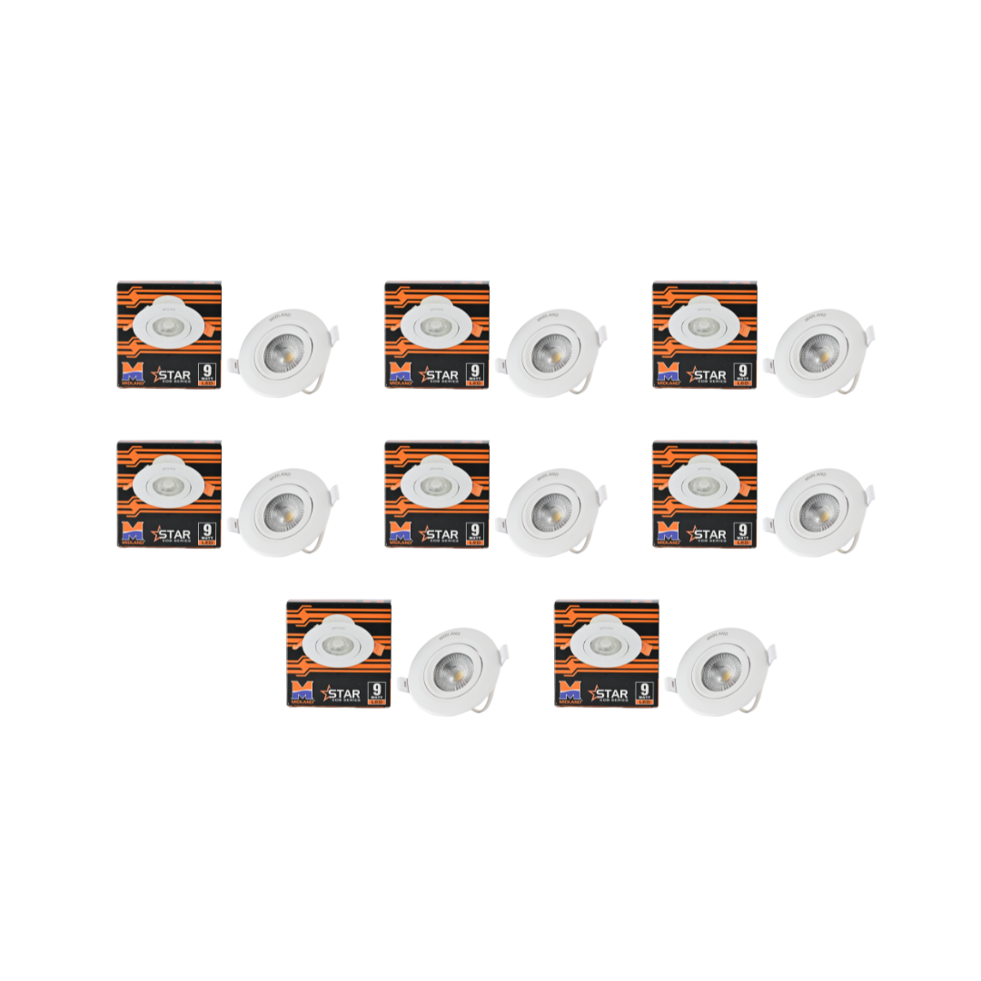 MIDLAND 9W STAR LED COB SERIES LIGHT