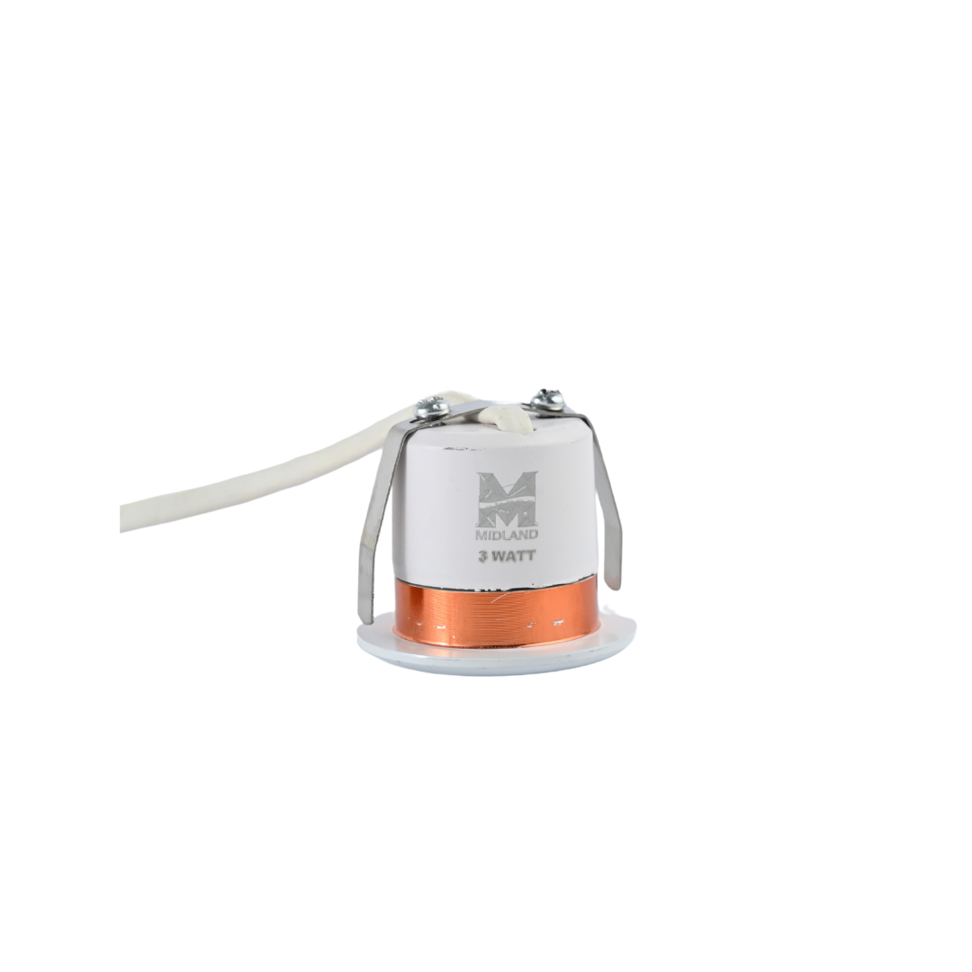 MIDLAND 3W SOLITAIRE LED COB SERIES LIGHT | WHITE-ROSE GOLD