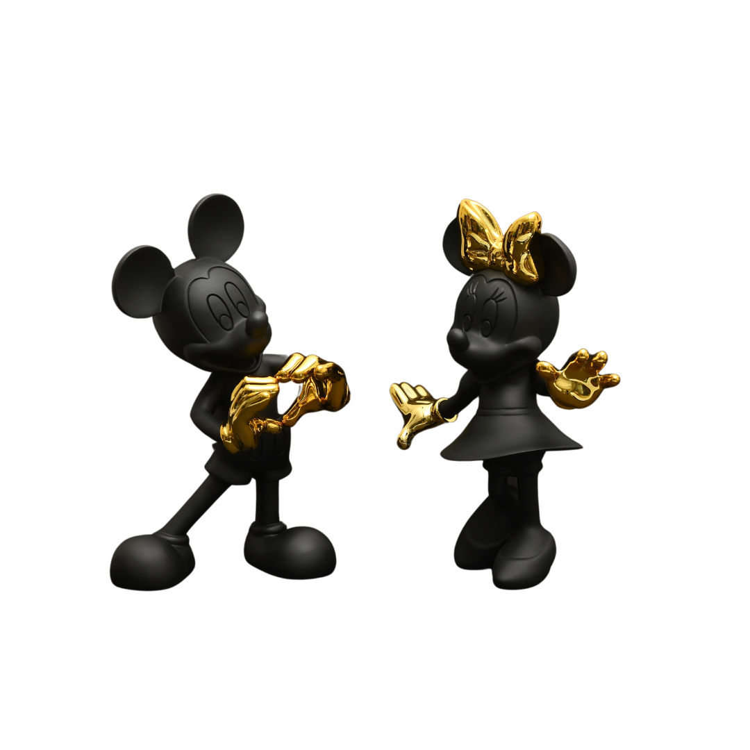 MIDLAND MINNIE RESIN FIGURE FOR SHOWCASING | BLACK GOLDEN
