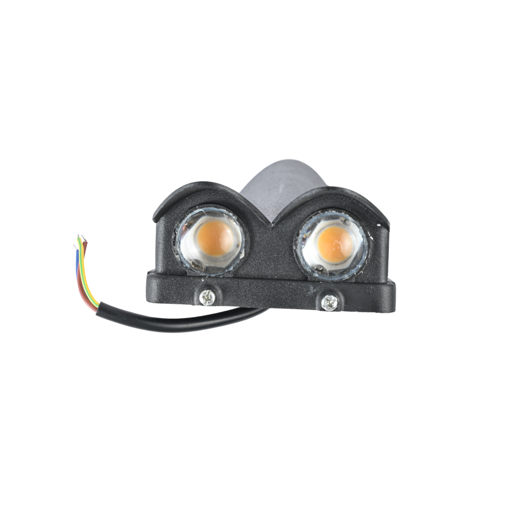 MIDLAND 9W-3WAY MELODY OUTDOOR LED WALL LIGHT