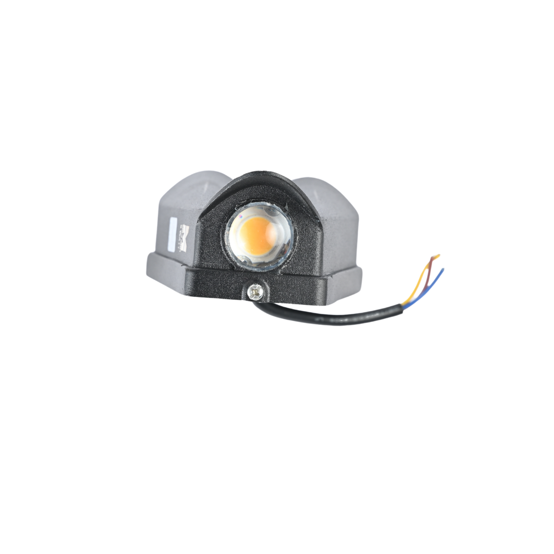 MIDLAND 9W-3WAY MELODY OUTDOOR LED WALL LIGHT