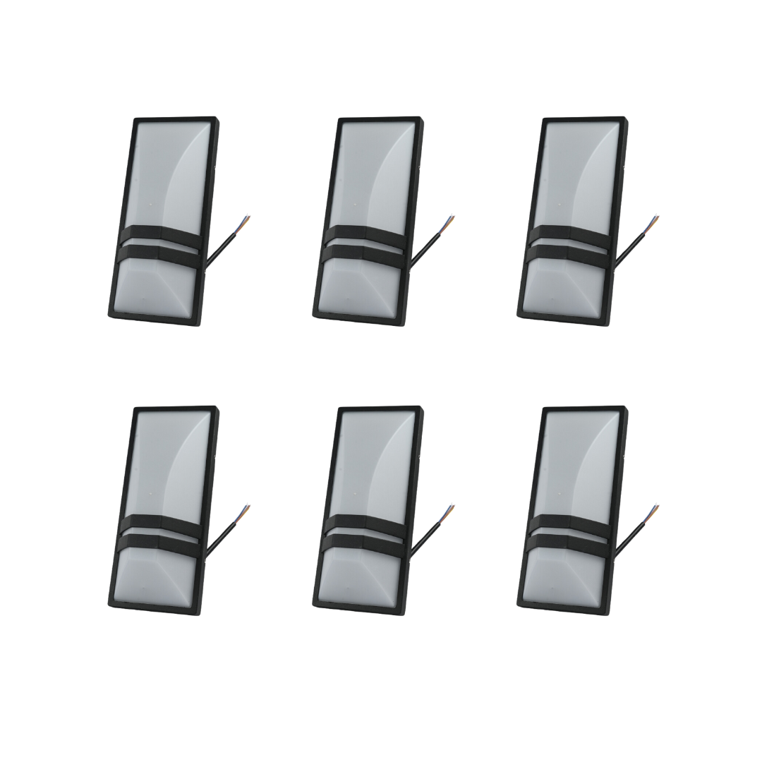 MIDLAND 15W BULKHEAD TWO-LINER LED WALL LIGHT