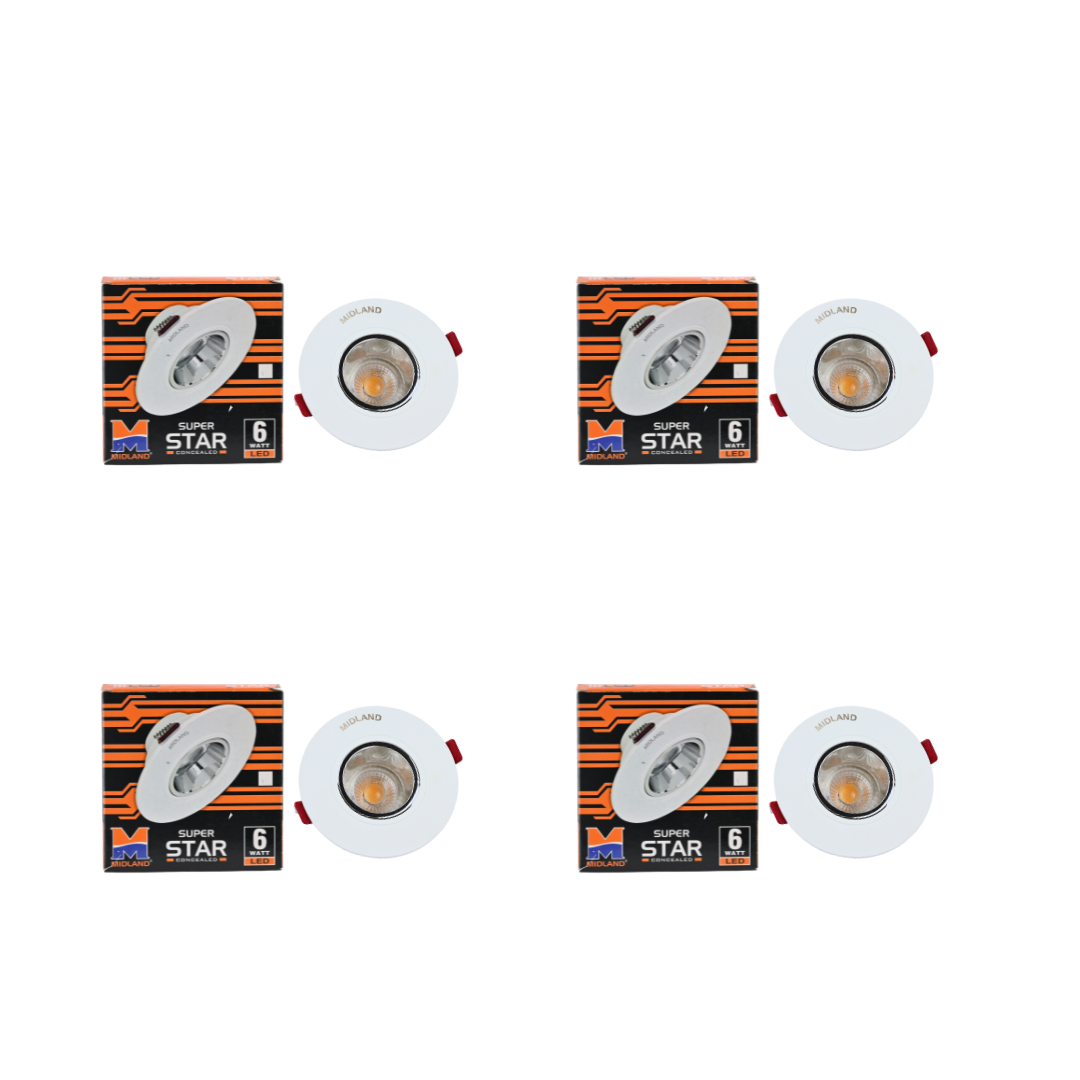 MIDLAND 6W SUPER-STAR LED CONCEALED BOX LIGHT