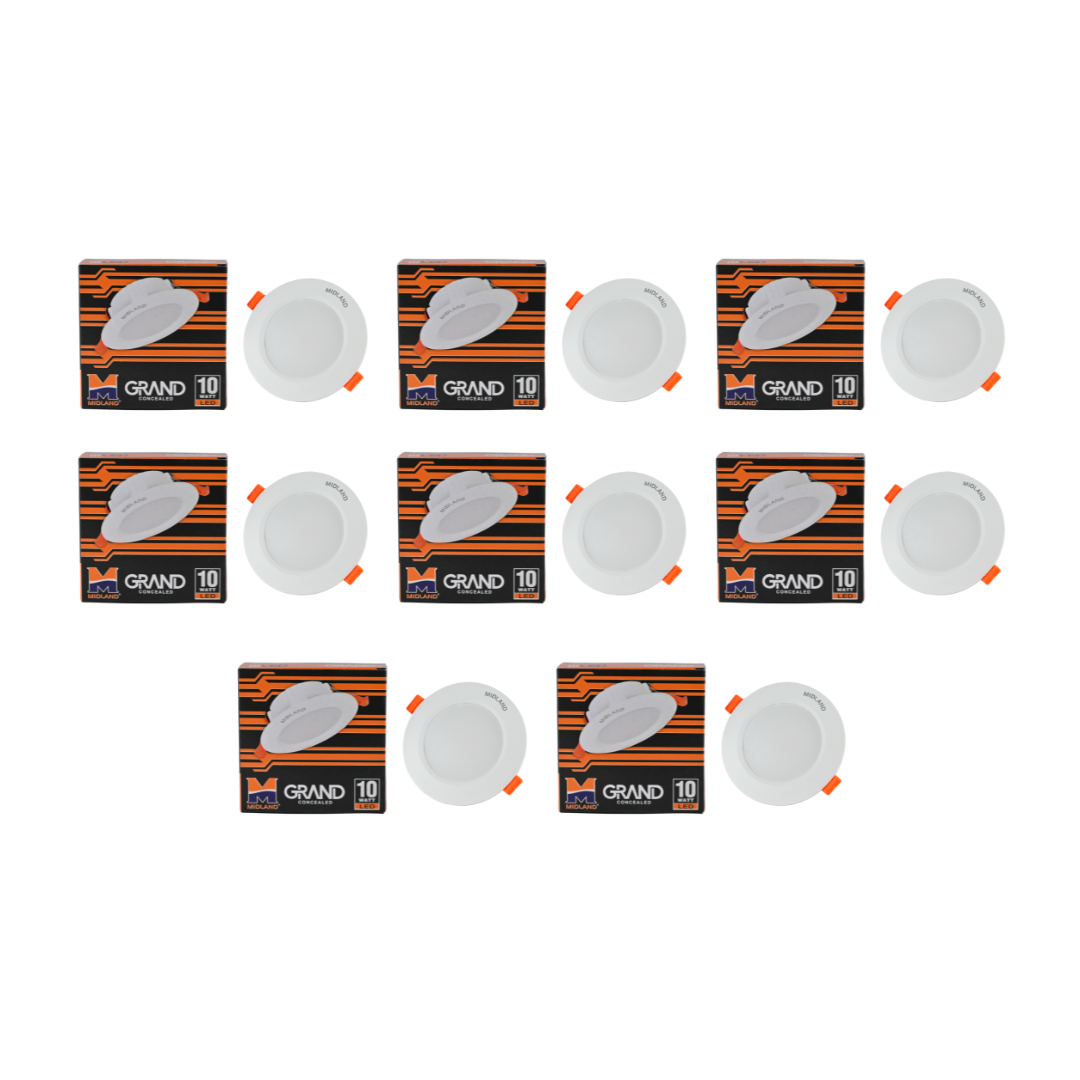 MIDLAND 10W GRAND 3 IN 1 LED CONCEALED BOX LIGHT