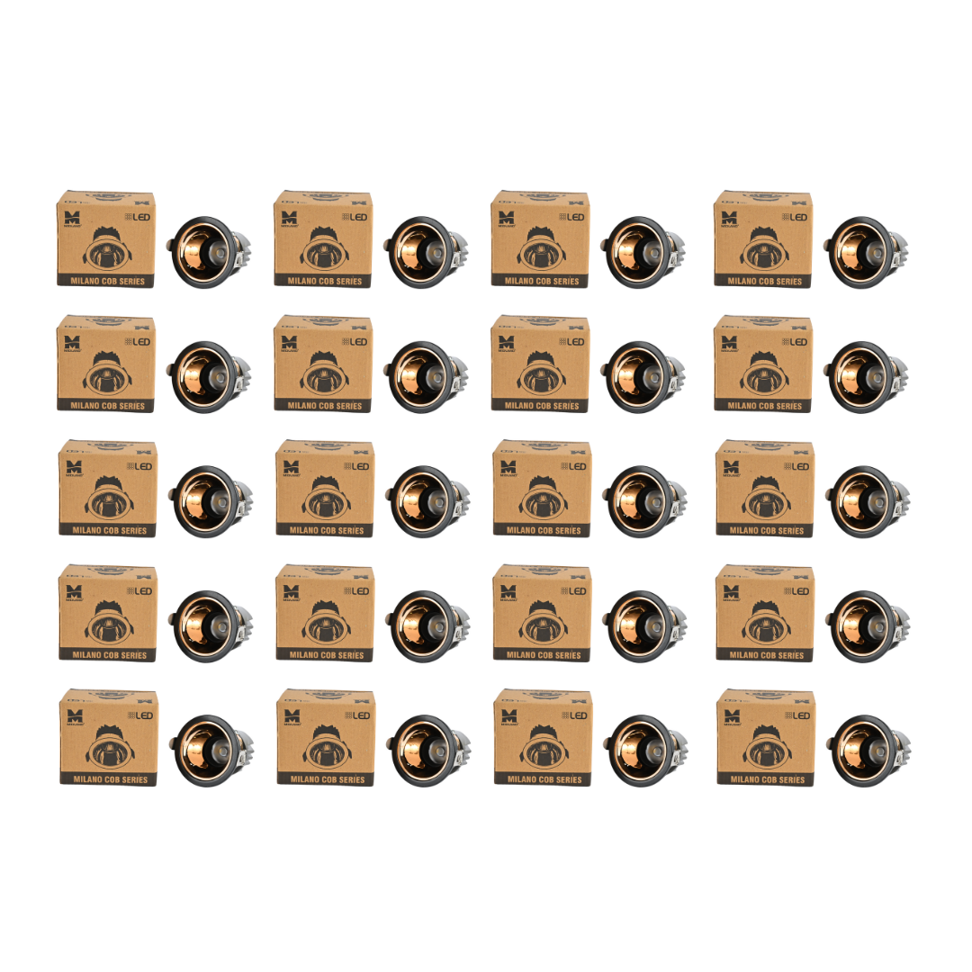 MIDLAND 18W MILANO LED COB SERIES LIGHT | BLACK