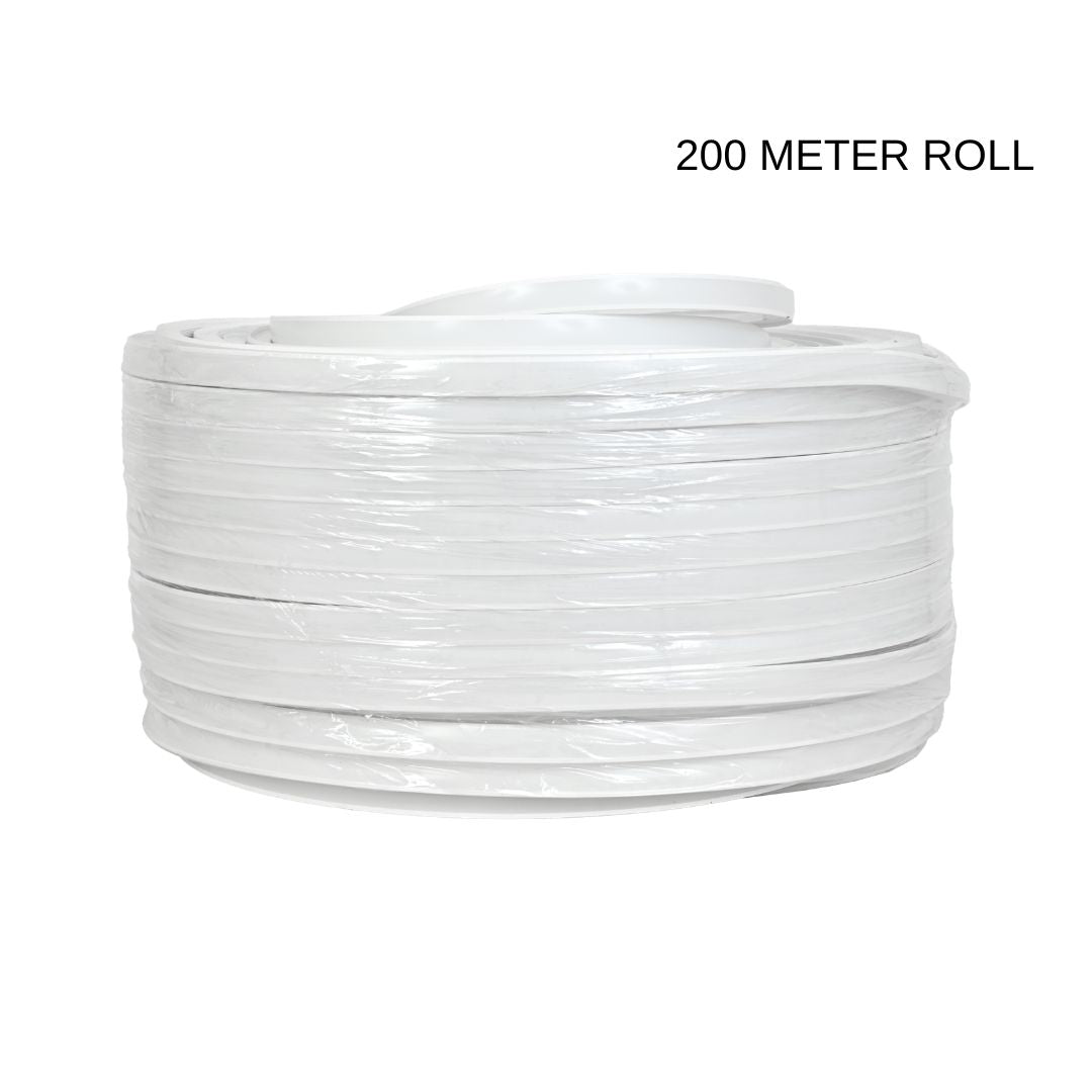 FLEXIBLE SILICONE PROFILE EMPTY 10x10 SF / 200 METER ROLL
