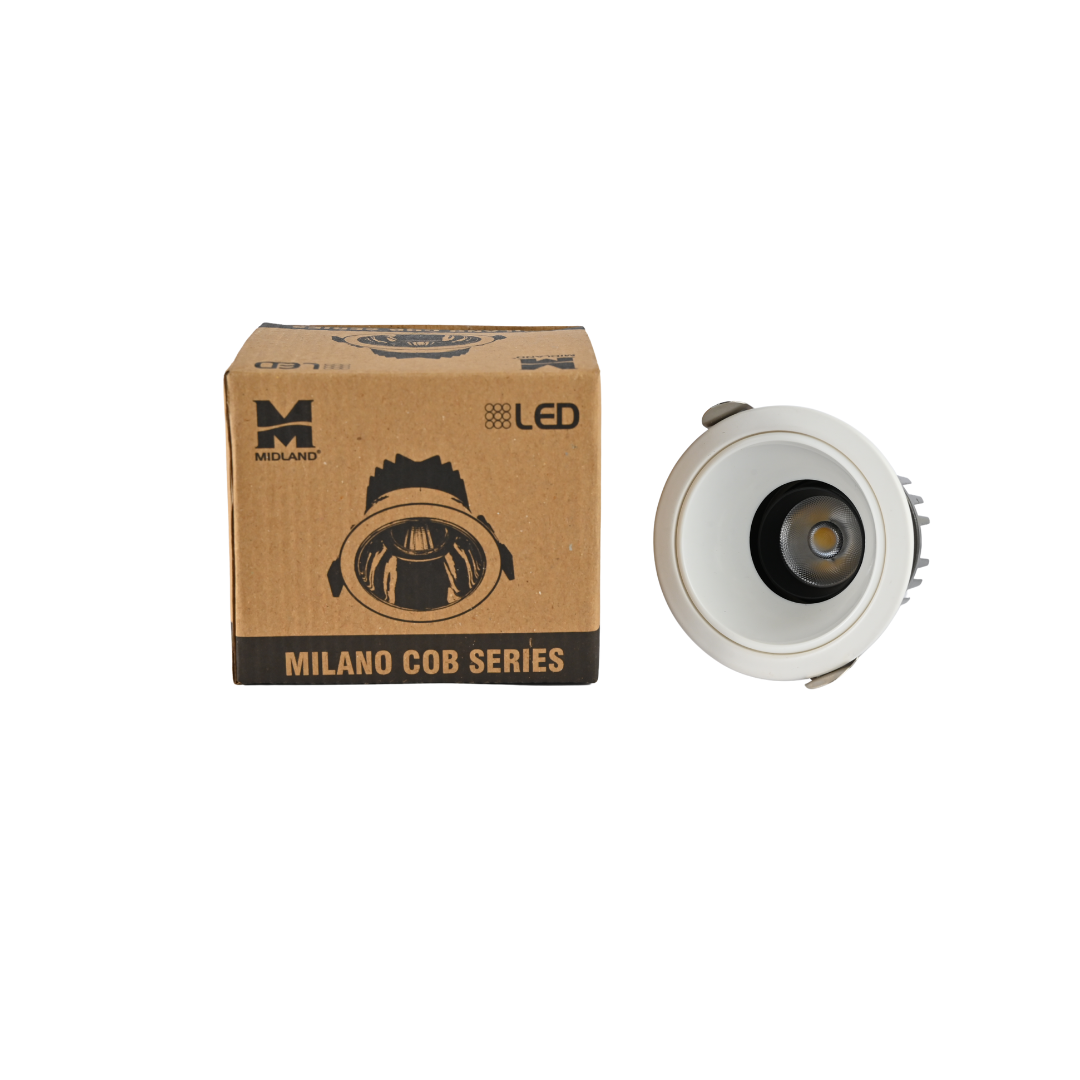 MIDLAND 18W MILANO LED COB SERIES LIGHT | WHITE