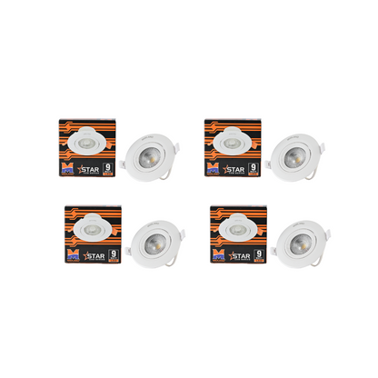 MIDLAND 9W STAR 3 IN 1 LED COB SERIES LIGHT