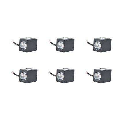 MIDLAND 6W-2WAY CYBER OUTDOOR LED WALL LIGHT