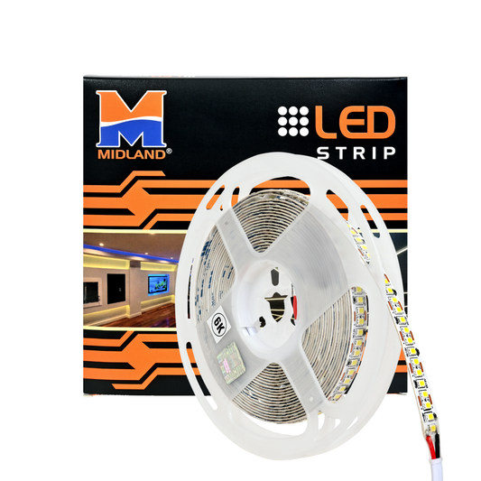 COLOURED LED STRIP LIGHT 12V 240 LED PER METER (5 METER/ ROLL)