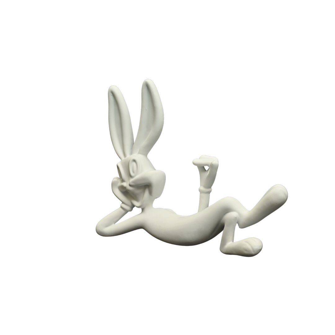 MIDLAND BUGS BUNNY FIGURE FOR SHOWCASING | WHITE