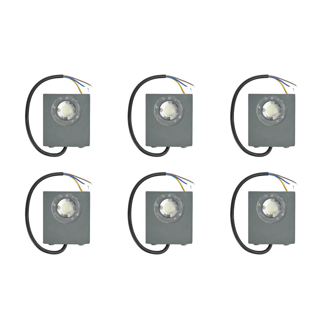 MIDLAND 6W-2WAY GRAPHIT OUTDOOR LED WALL LIGHT