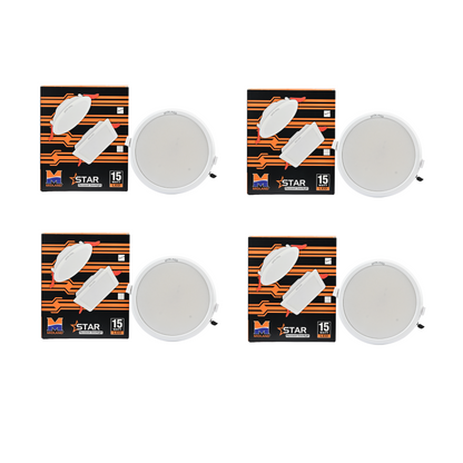 MIDLAND 15W STAR 3 IN 1 LED ROUND CEILING LIGHT