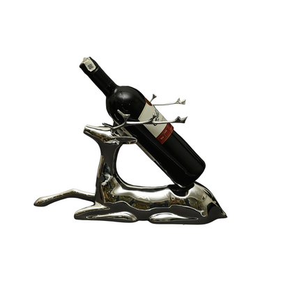 MIDLAND BAMBI DEER WINE HOLDER FIGURE FOR SHOWCASING | SILVER