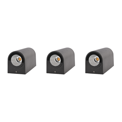 MIDLAND 12W-2WAY JUPITER OUTDOOR LED WALL LIGHT