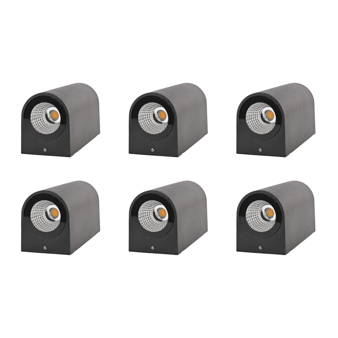 MIDLAND 12W-2WAY JUPITER OUTDOOR LED WALL LIGHT