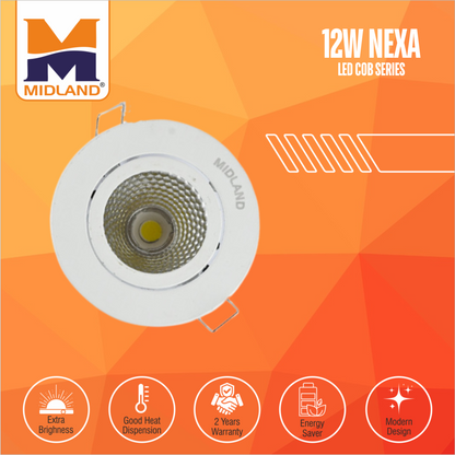 MIDLAND 12W NEXA LED COB SERIES LIGHT