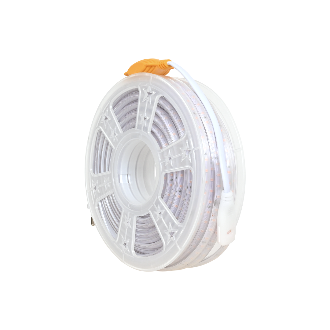 COLOURED LED ROPE LIGHT UNIBRIGHT 220V 20 METER ROLL
