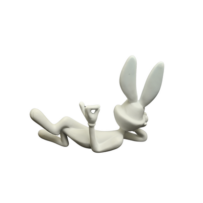 MIDLAND BUGS BUNNY FIGURE FOR SHOWCASING | WHITE