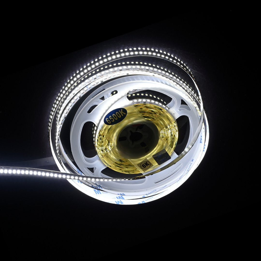 COOL WHITE LED STRIP LIGHT 12V 240 LED PER METER MIDLAND (5 METER/ ROLL)