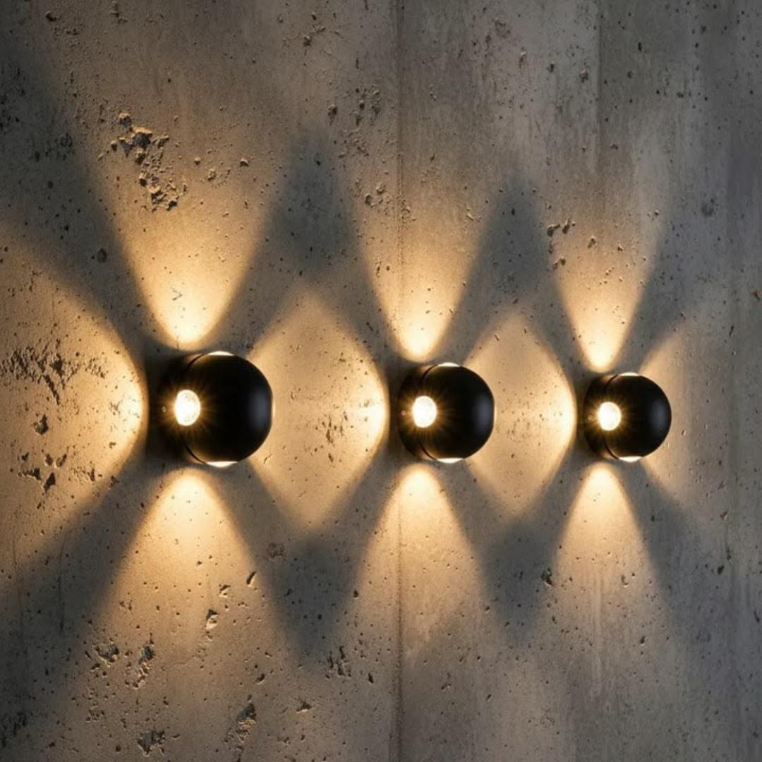 4 WAY LED OUTDOOR WALL LIGHT