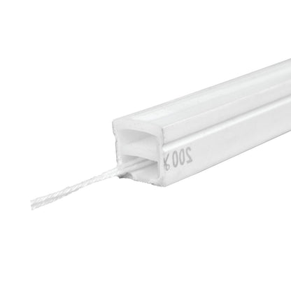 FLEXIBLE SILICONE PROFILE EMPTY 12x12 SF / 200 METER ROLL