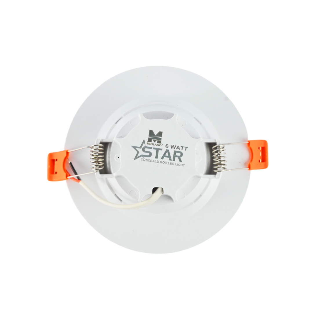 MIDLAND 6W STAR 3 IN 1 LED CONCEALED BOX LIGHT