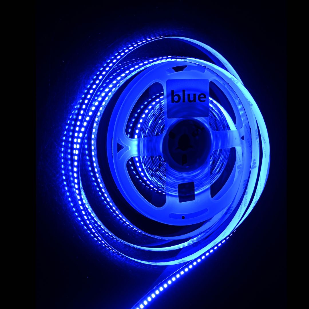COLOURED LED STRIP LIGHT 12V 240 LED PER METER (5 METER/ ROLL)