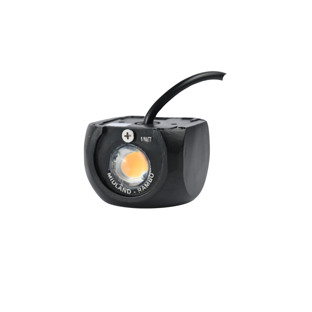 MIDLAND 6W-2WAY RAMBO OUTDOOR LED WALL LIGHT