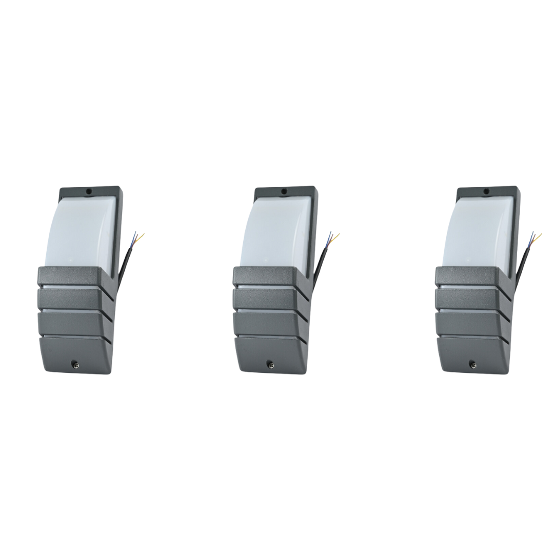 MIDLAND 15W BULKHEAD BLOOM LED WALL LIGHT