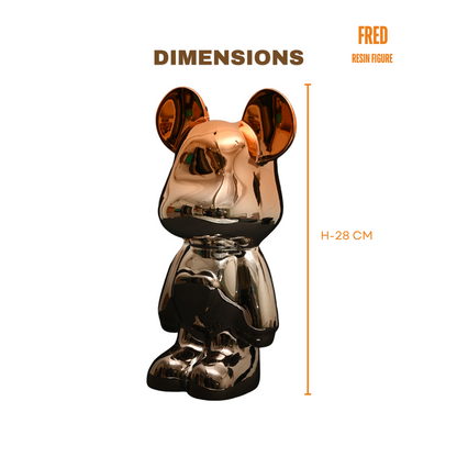 MIDLAND FRED RESIN FIGURE FOR SHOWCASING | ORANGE BLACK