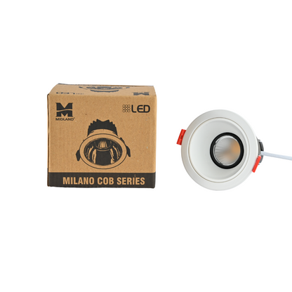 MIDLAND 7W MILANO LED COB SERIES LIGHT | WHITE