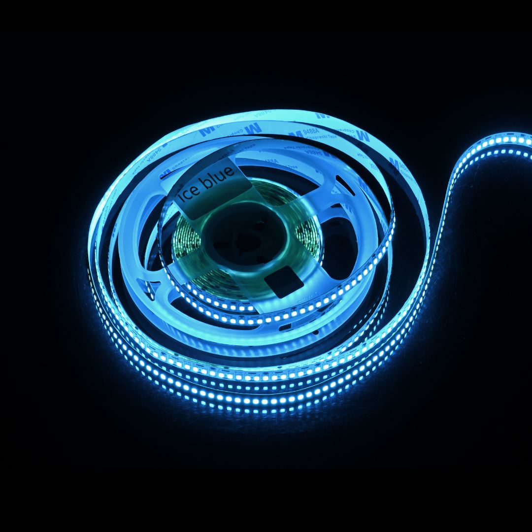 COLOURED LED STRIP LIGHT 12V 240 LED PER METER (5 METER/ ROLL)