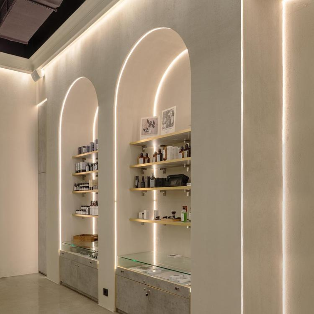 FLEXIBLE SILICONE PROFILE EMPTY 10x10 SF / 200 METER ROLL *Empty profile only – buy LED strip & Driver separately and install manually* *LED STRIP WIDTH SLOT : UPTO 6MM*