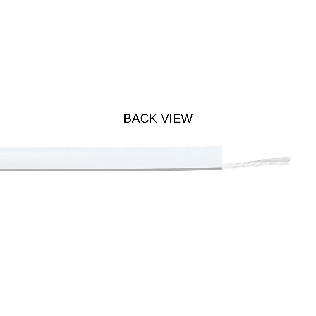 FLEXIBLE SILICONE PROFILE EMPTY 12x12 SF / 200 METER ROLL