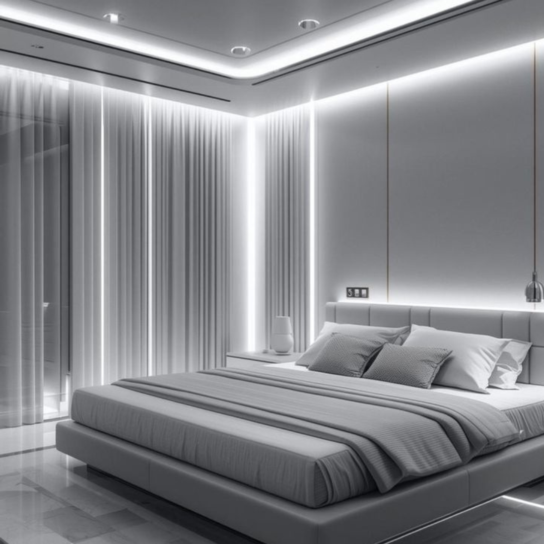 COOL WHITE LED STRIP LIGHT 12V 240 LED PER METER MIDLAND (5 METER/ ROLL)