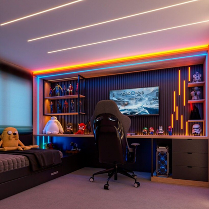 COLOURED LED STRIP LIGHT 12V 240 LED PER METER (5 METER/ ROLL) *Additionally Required 10 AMP LED DRIVER ((SMPS)) to light up 5Meter Strip light* 10MM WIDTH