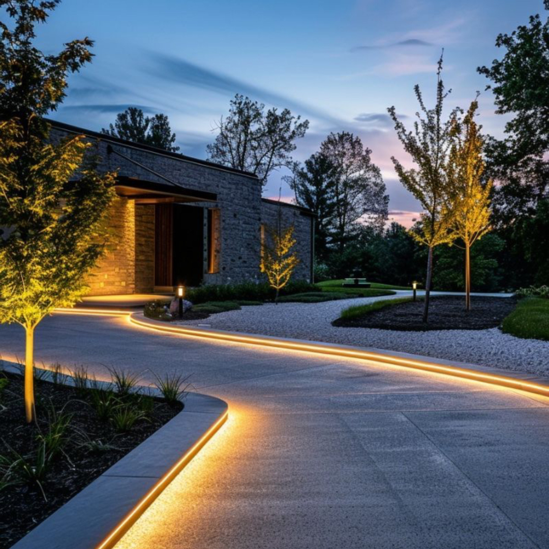 COLOURED LED ROPE LIGHT UNIBRIGHT 220V 20 METER ROLL