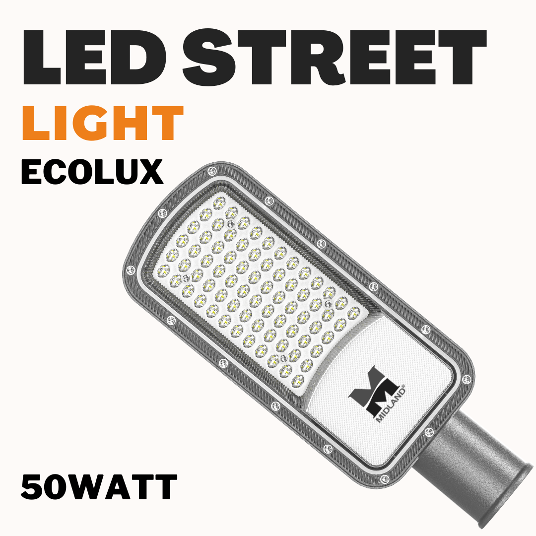 50WATT LED STREET LIGHT ECOLUX