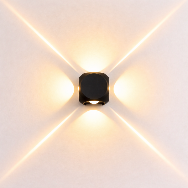 4 WAY LED OUTDOOR WALL LIGHT RAMBO