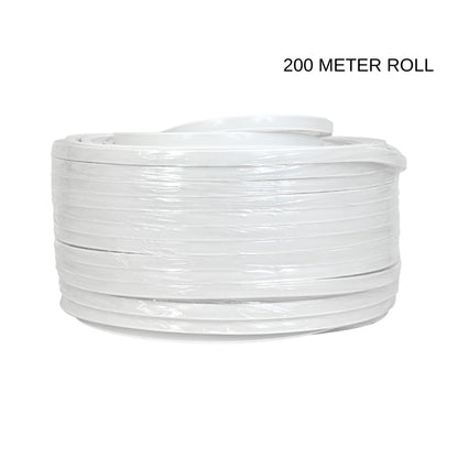 FLEXIBLE SILICONE PROFILE EMPTY 12x12 SF / 200 METER ROLL